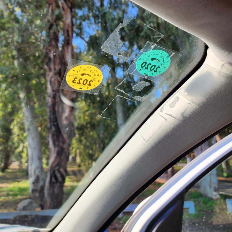 מדבקות טסט? נסיר עם ה-מרסס!