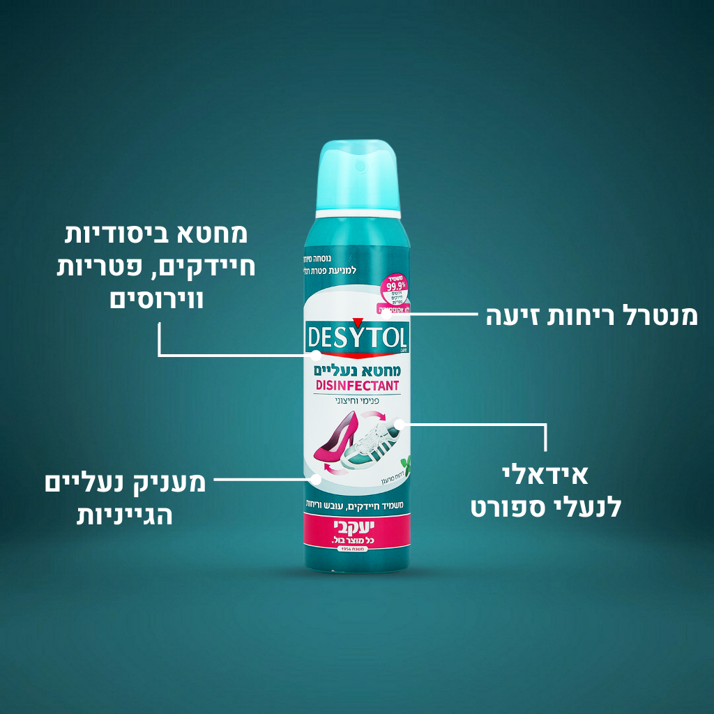 דזיטול - ספריי מחטא נעליים
