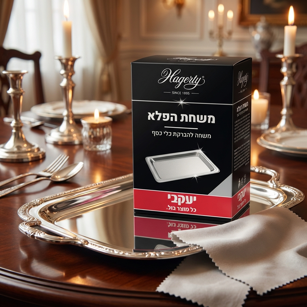 הגרטי - משחת פלא להברקת כלי כסף