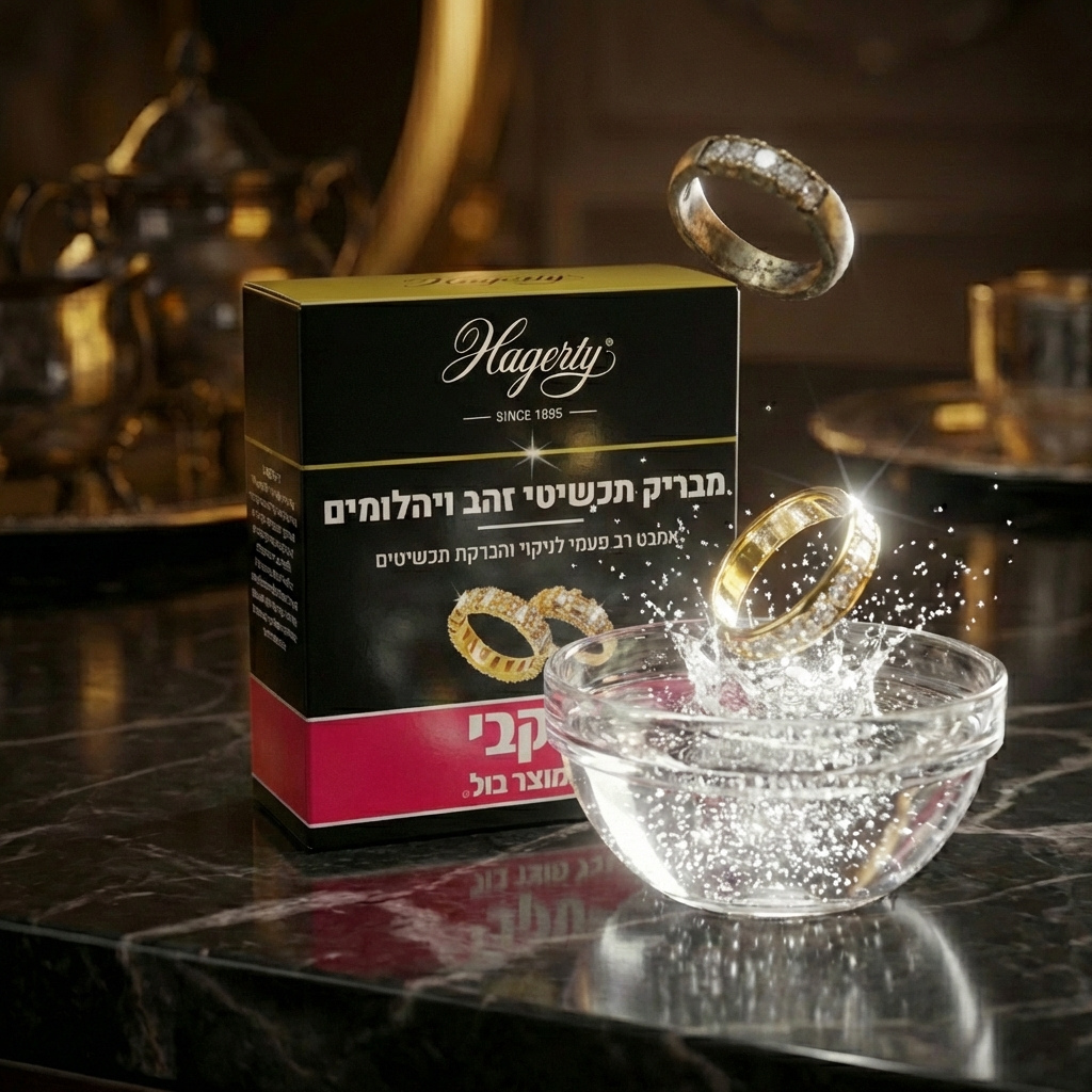הגרטי - אמבט להברקת תכשיטי זהב ויהלומים