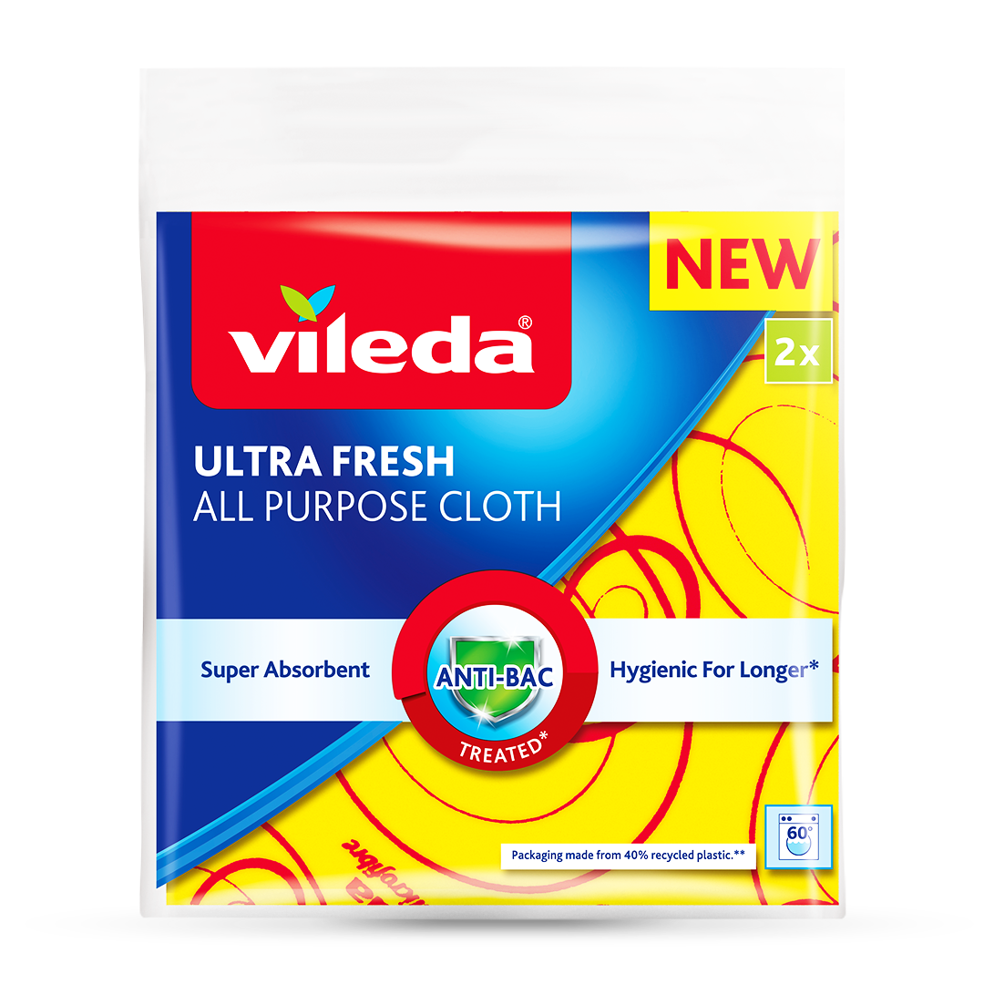 וילדה ULTRA FRESH - מטליות רב שימושיות - 2 יח'