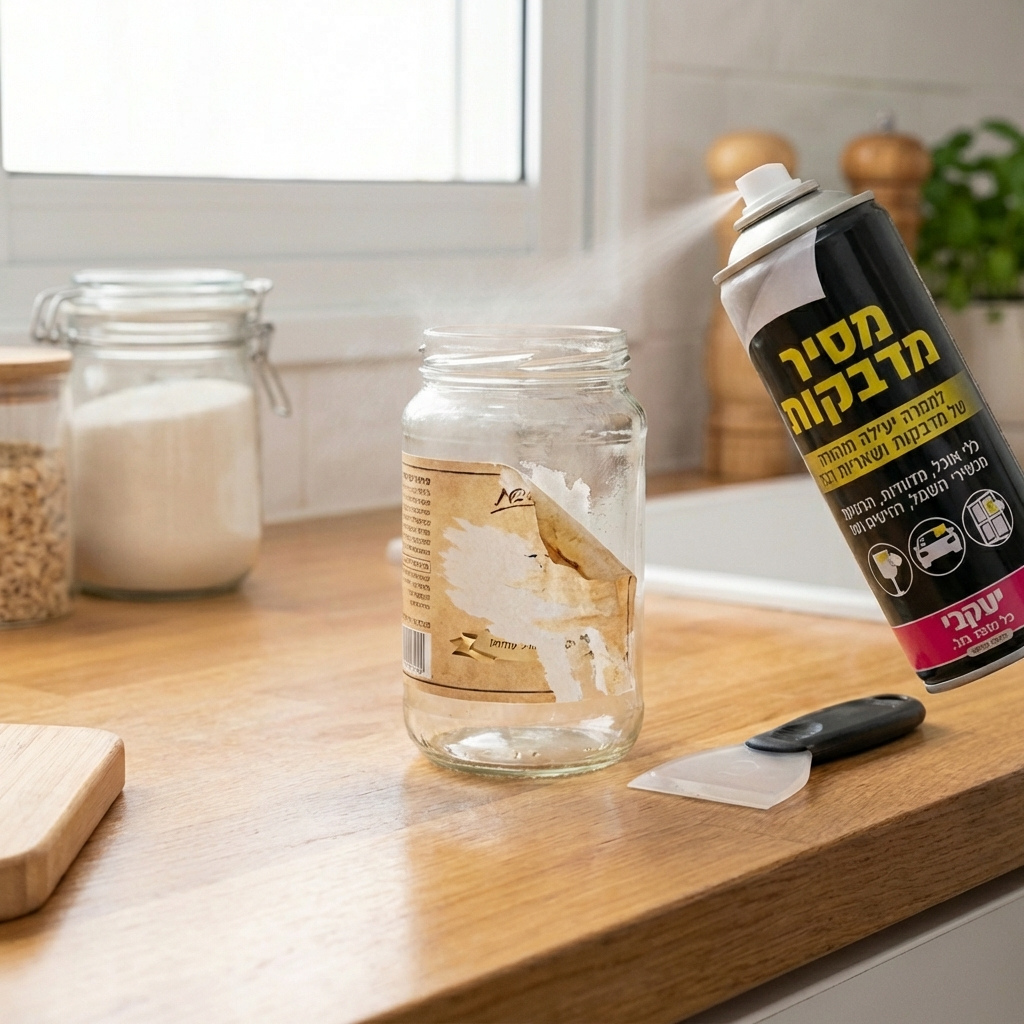 ספריי להסרת מדבקות