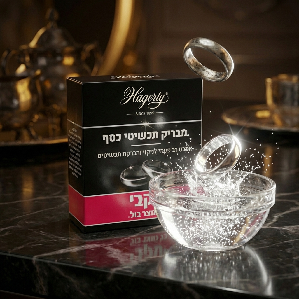 הגרטי - אמבט להברקת תכשיטי כסף