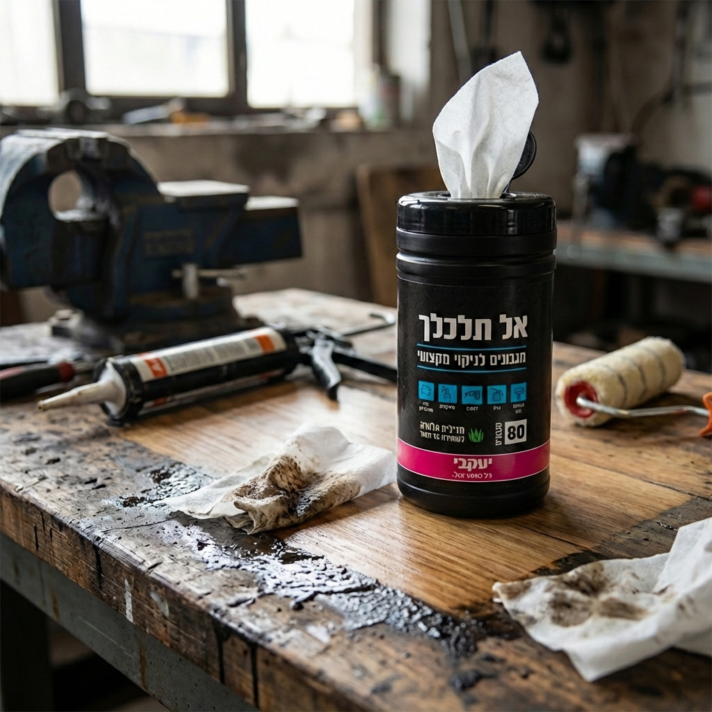 אל תלכלך - מגבונים לניקוי מקצועי