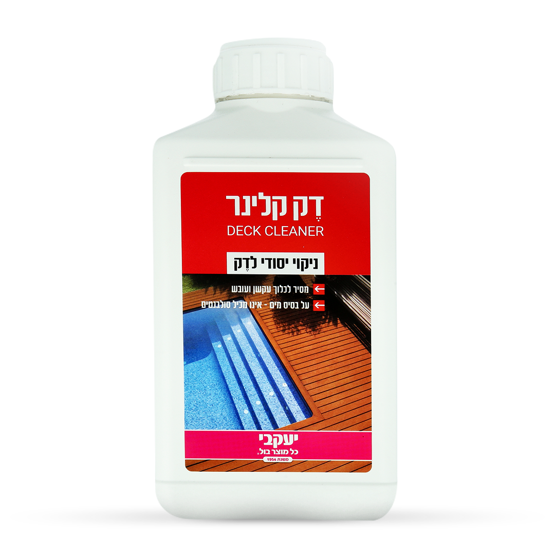 דק קלינר - ניקוי לדק 1.0 ליטר