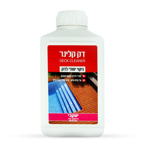 דק קלינר - ניקוי לדק 1.0 ליטר