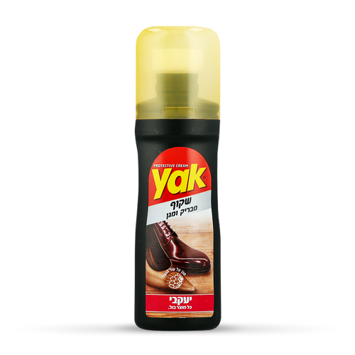 YAK- בקבוק מבריק נעליים בגוון שקוף