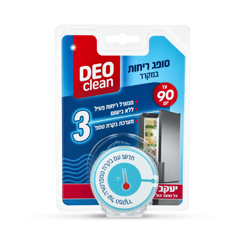 DEOclean - ג'ל סופג ריחות במקרר