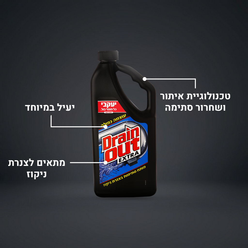 DRAIN OUT - פותח סתימות